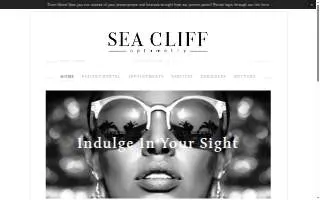 Sea Cliff Optometry website