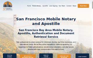 SF Notary + Apostille