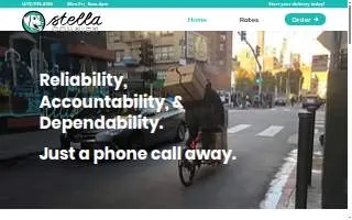 Stella Courier of San Francisco website