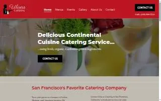 Ulisess CATERING website