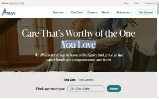 Arosa San Gabriel Valley website