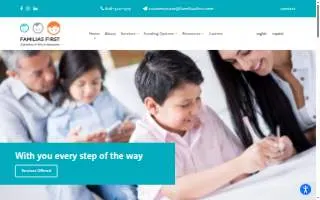 Familias First website