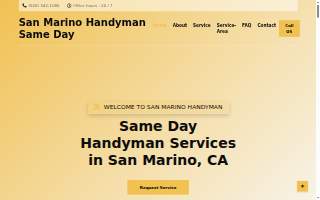 San Marino Handyman Same Day