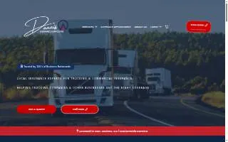 Danais Insurance Services website