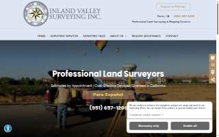 Inland Valley Surveying Inc. of San Jacinto