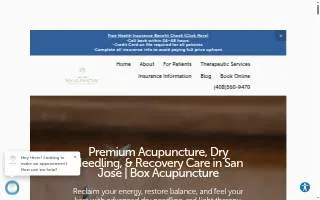 Box Acupuncture Traditional Chinese Medicine website