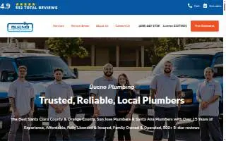 Bueno Plumbing and Rooter website