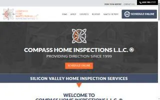 Compass Home Inspections L.L.C. of San Jose website