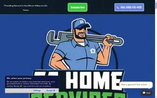 EJ Plumbing & Water Heaters of San Jose website
