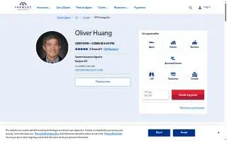 Farmers Insurance - Oliver Huang website