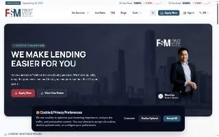 First Stop Mortgage Corporation website