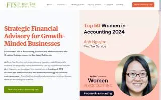 First Tax Service, Inc. website