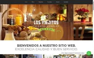 Los Viejitos Catering website