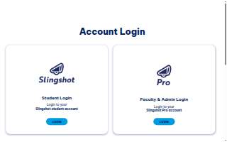 Slingshot Connections website