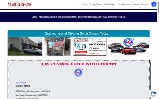 A1 Auto Repair Smog of San Juan Capistrano