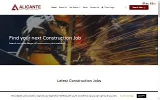 Alicante Workforce Solutions website