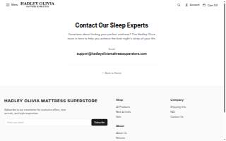 Hadley Olivia Mattress Superstore