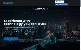 Libra IT website