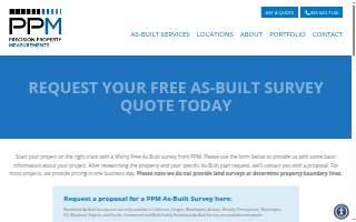 As Builts - Precision Property Measurements