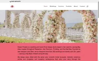 Dream Flowers website