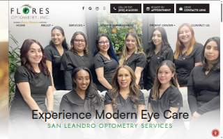 Flores Optometry Inc website