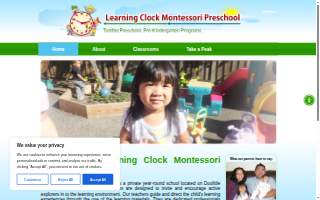Learning Clock Montessori School