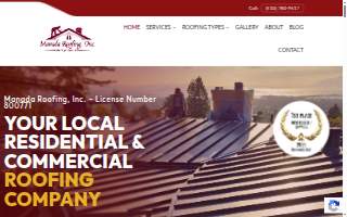 Manada Roofing Company of San Leandro