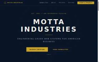 Motta Industries LLC website