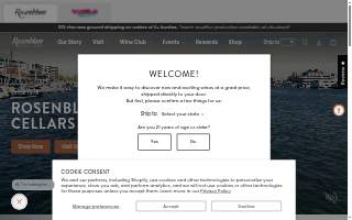 Rosenblum Cellars of San Leandro website