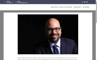 Eloy I. Trujillo, DUI Lawyer of San Lorenzo website