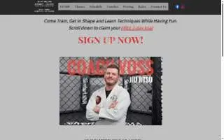 Silverback MMA & Fitness website