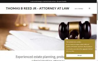 Thomas B Reed Jr - Attorney at Law website