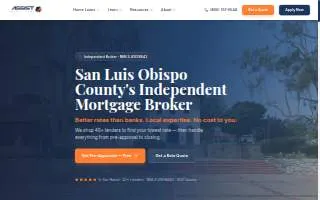 Assist Home Loans website