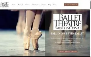 Ballet Theatre San Luis Obispo website