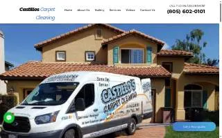 Castillos Carpet Cleaning website
