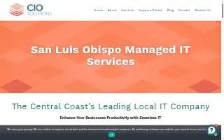 CIO Solutions website