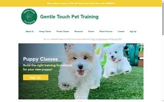 Gentle Touch Pet Training