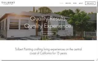 Tolbert Painting website