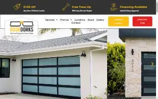 Door Dorks website