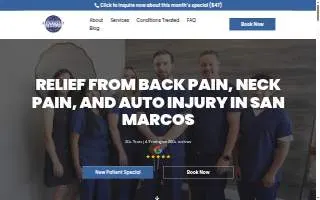 Hernandez Chiropractic website