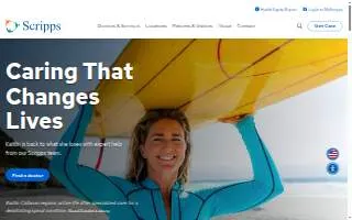 Scripps Coastal OB/GYN website