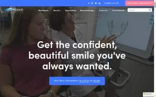 Alborzi Orthodontics website