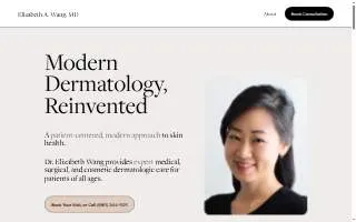 Elizabeth A. Wang, MD website