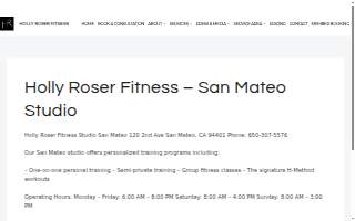 Holly Roser Fitness Studio