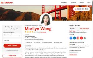 Marilyn Wong - State Farm Insurance Agent