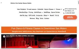 Motion Arts Center website