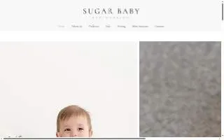 SugarBaby Photography website