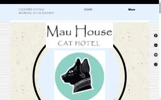 Mau House Cat Hotel of Richmond website