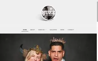 Buzz Photo Booths website