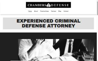 Chambers Defense website